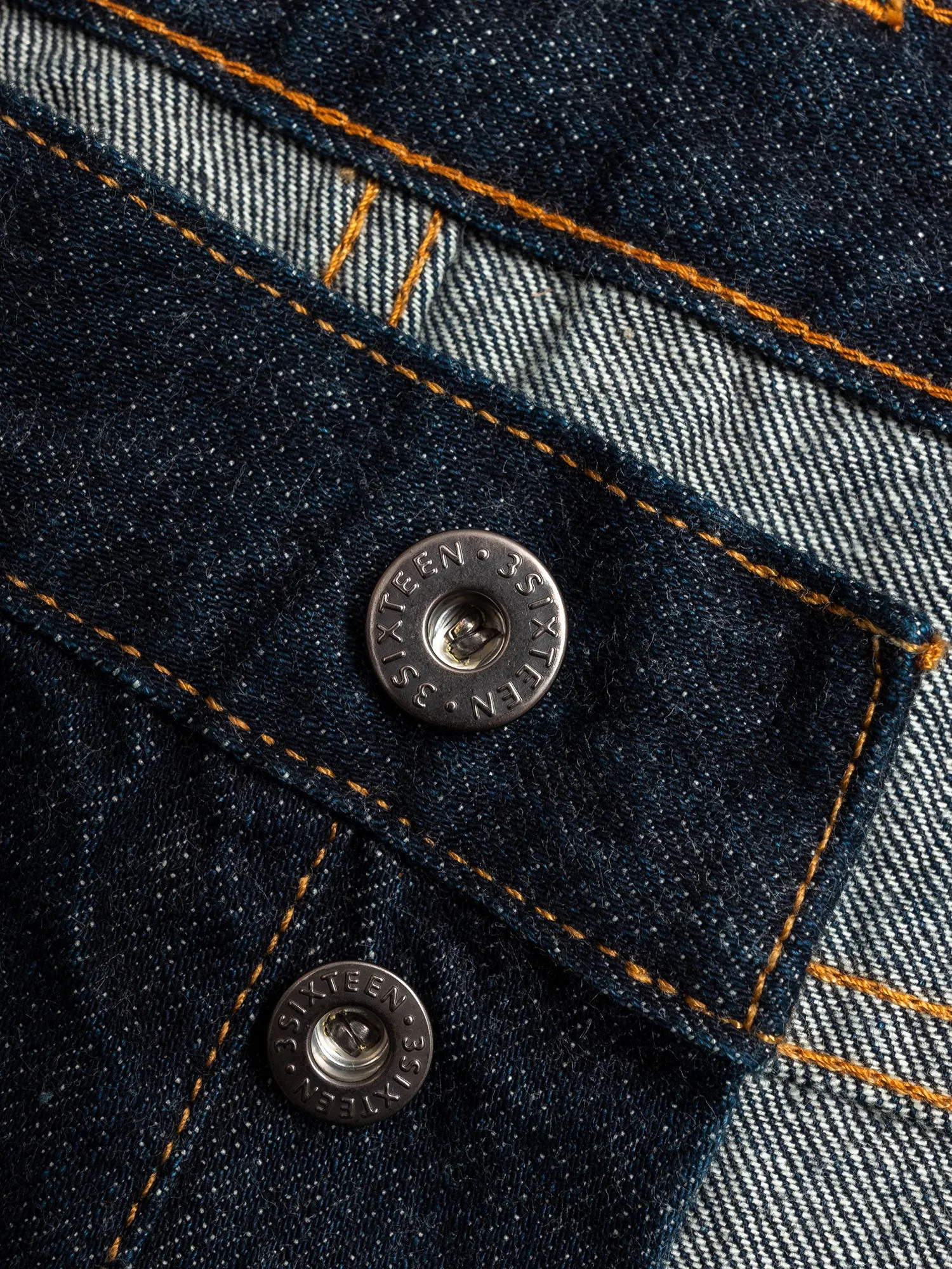 3sixteen x Blue Owl "Gold Rush" 12.5oz Selvedge Denim - Narrow Tapered Fit