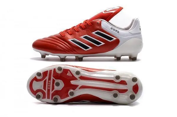 Adidas Copa 17.1 FG Soccer Cleats Red Core Black White