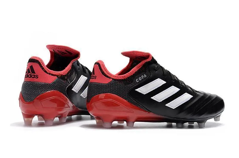 Adidas Copa 18.1 FG Soccer Cleats Black Red