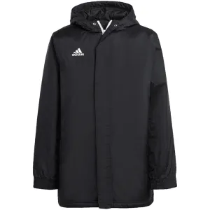 Adidas Entrada 22 Stadium Kids Jacket Black Ib6078