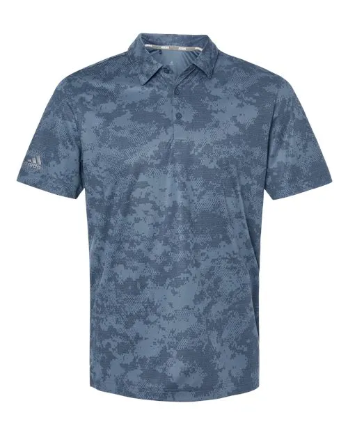 adidas Men's Camo Polo