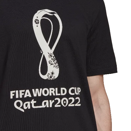 Adidas Men's World Cup 2022 Official Emblem Tee