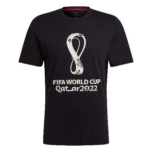 Adidas Men's World Cup 2022 Official Emblem Tee