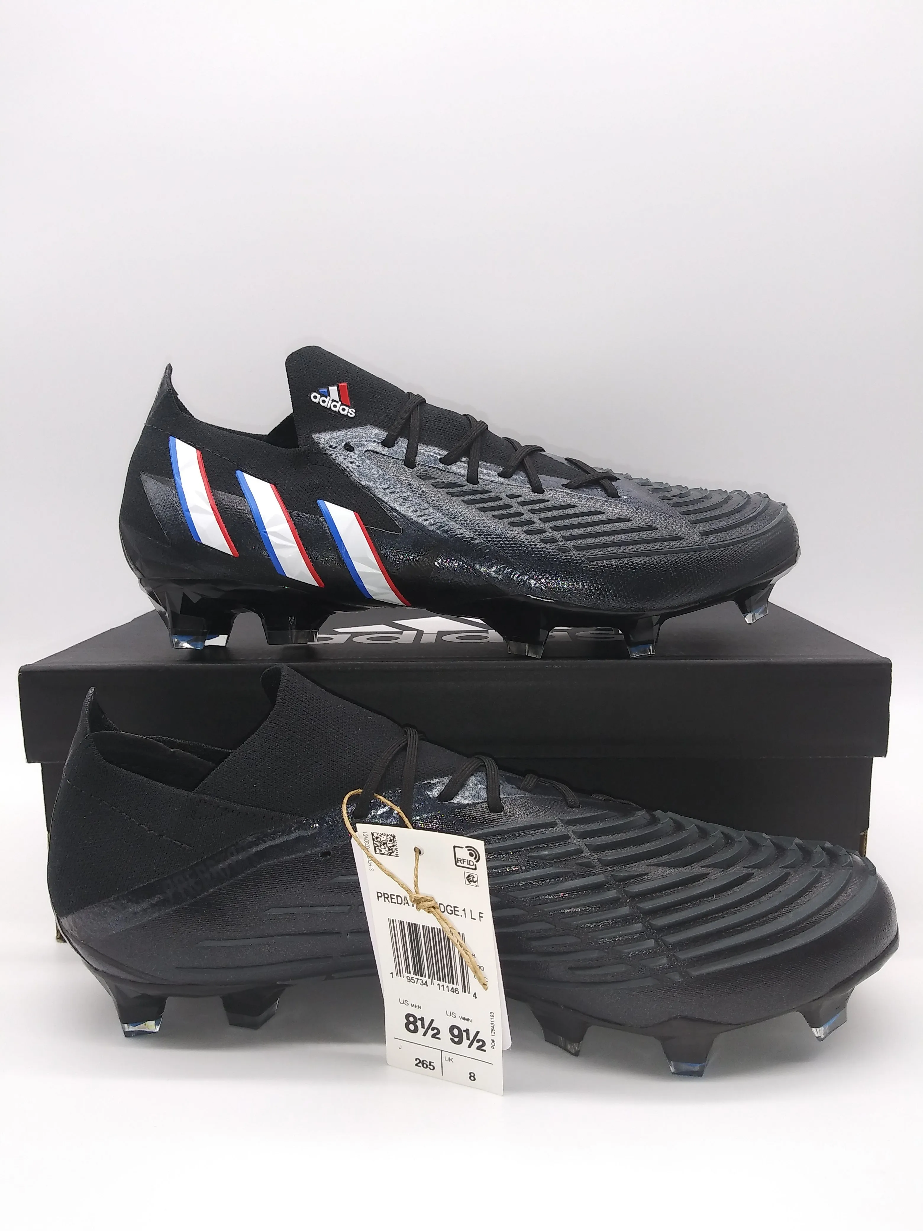 Adidas Predator Edge.1 L FG Black White