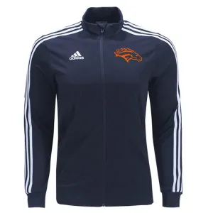 adidas Roosevelt Mustangs Tiro 19 Jacket (Navy/Orange)