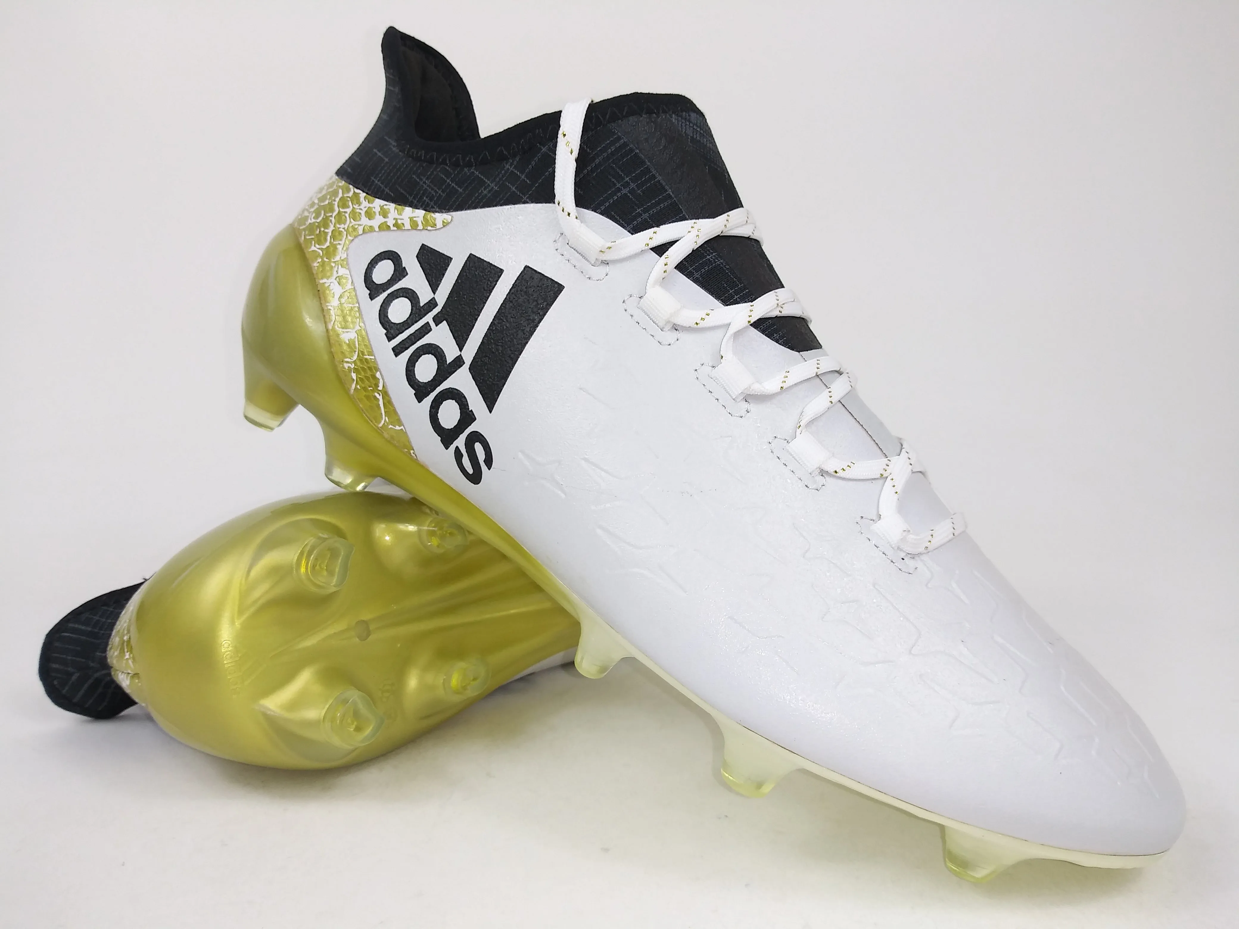 Adidas X 16.1 FG White Gold