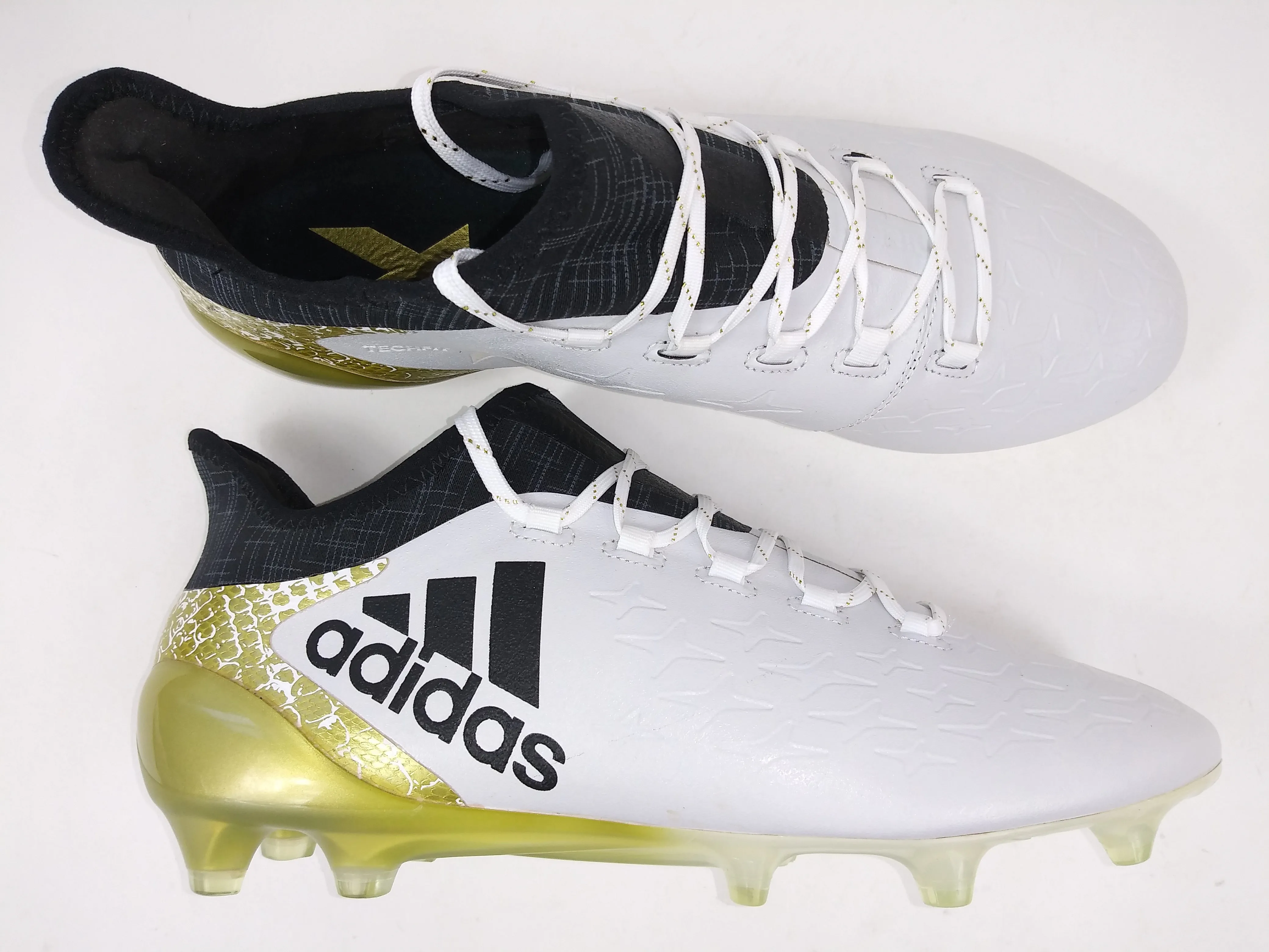 Adidas X 16.1 FG White Gold