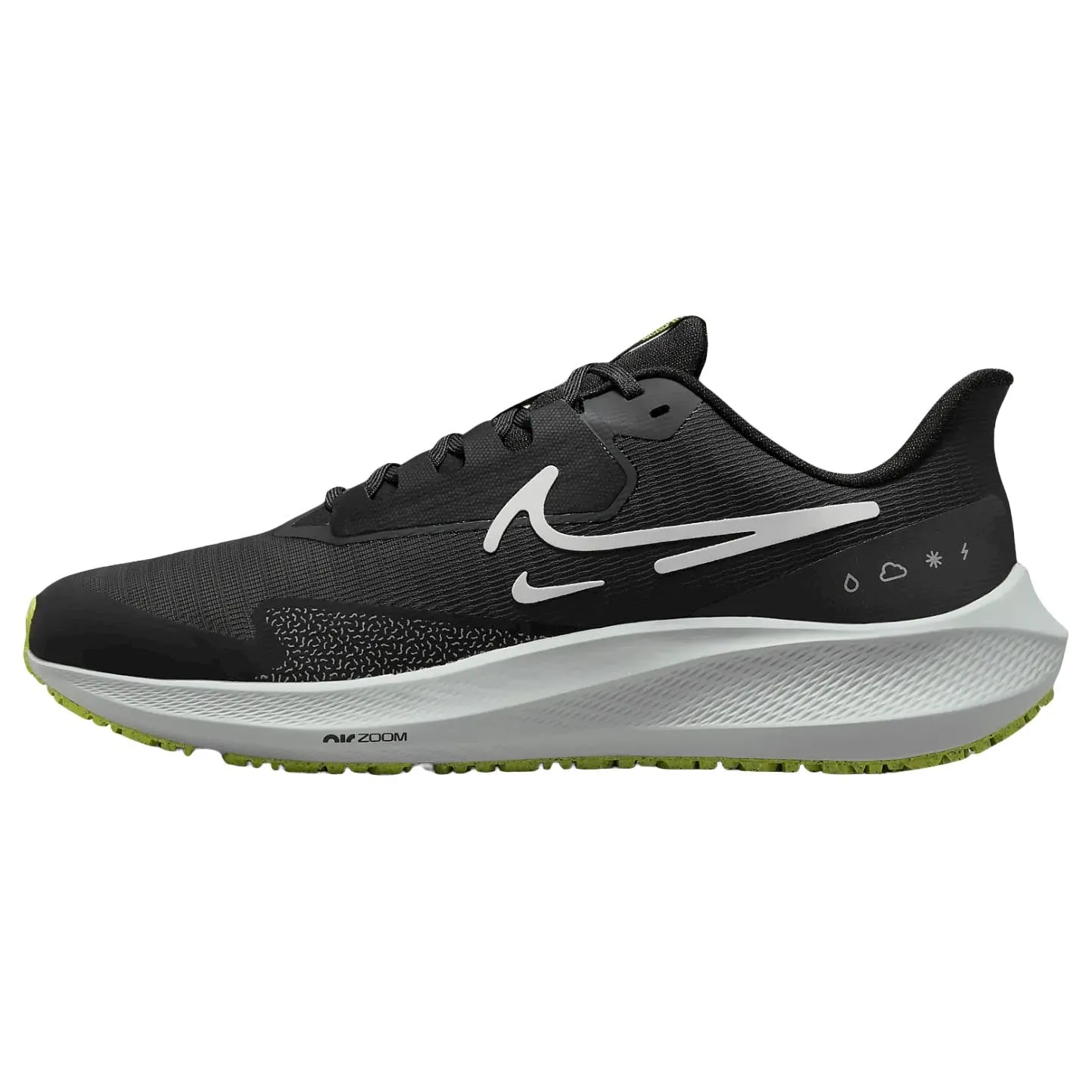 Air Jordan Nike Air Zoom Pegasus 39 Shield sneakers, black/white