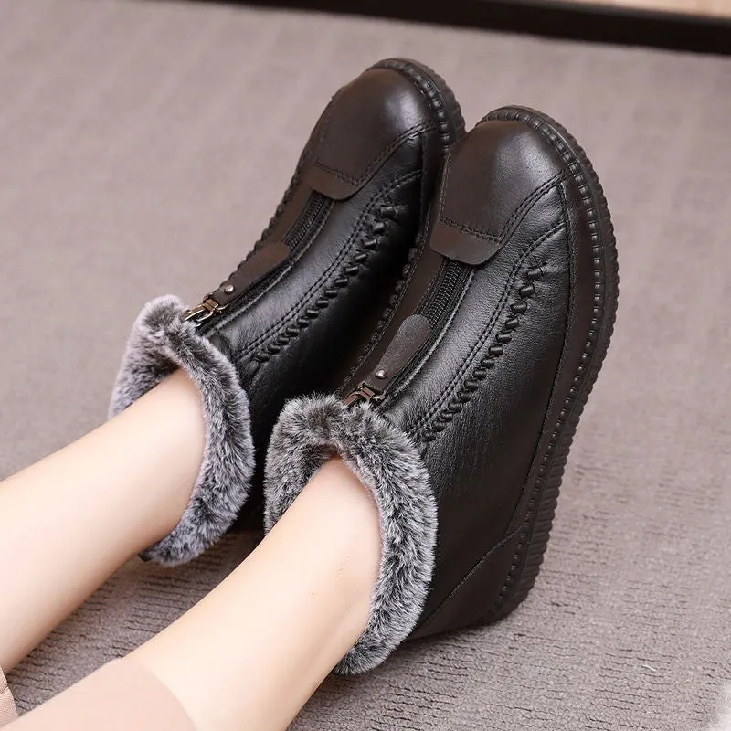 Anti-slip Soft Shoes-day Women's Shoes For The Elderly Winter Cotton-padded