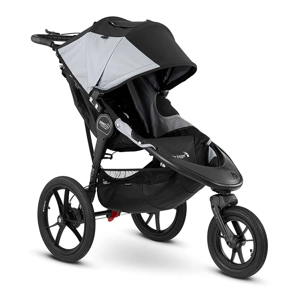 Baby Jogger Summit X3 Jogging Stroller, Black / Gray