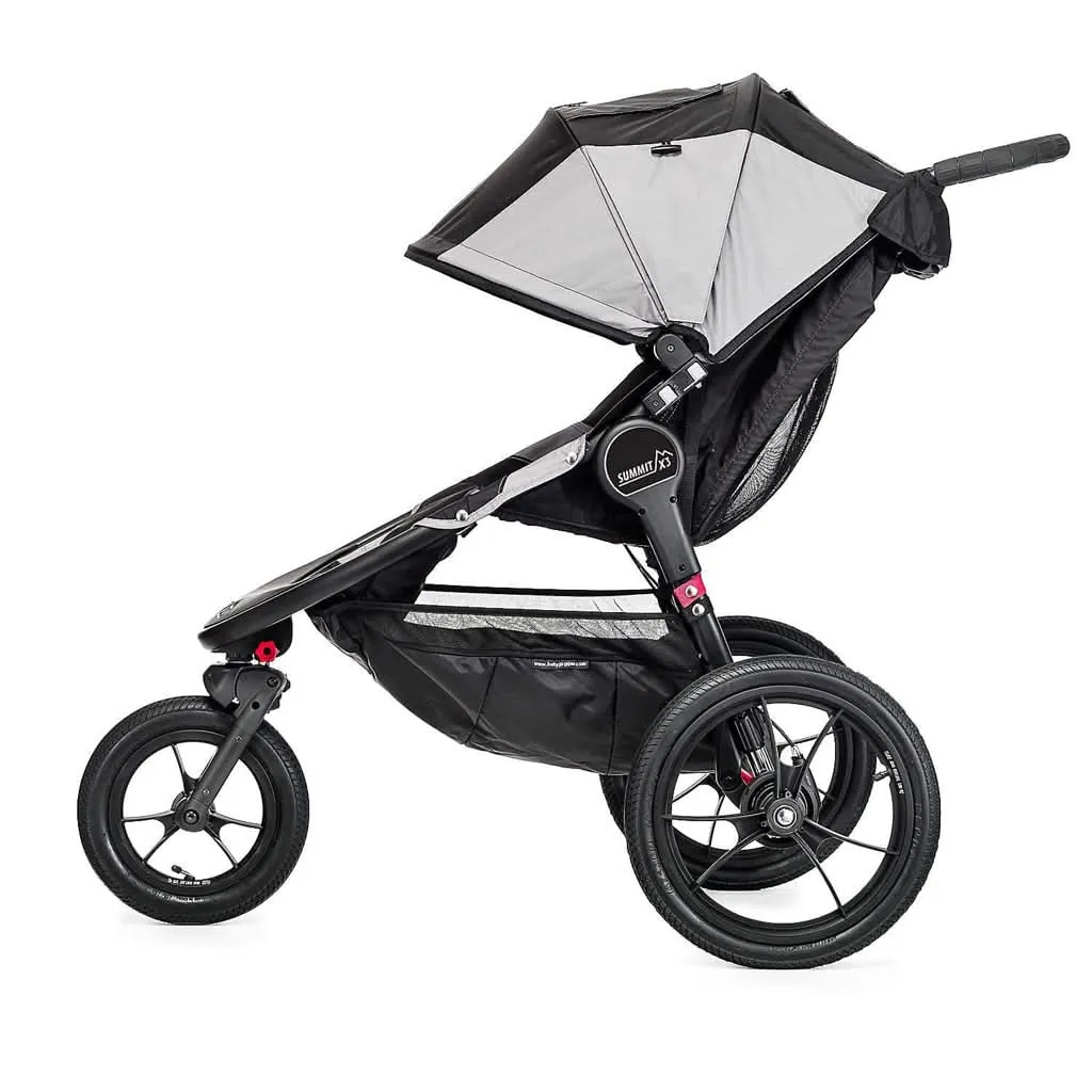 Baby Jogger Summit X3 Jogging Stroller, Black / Gray