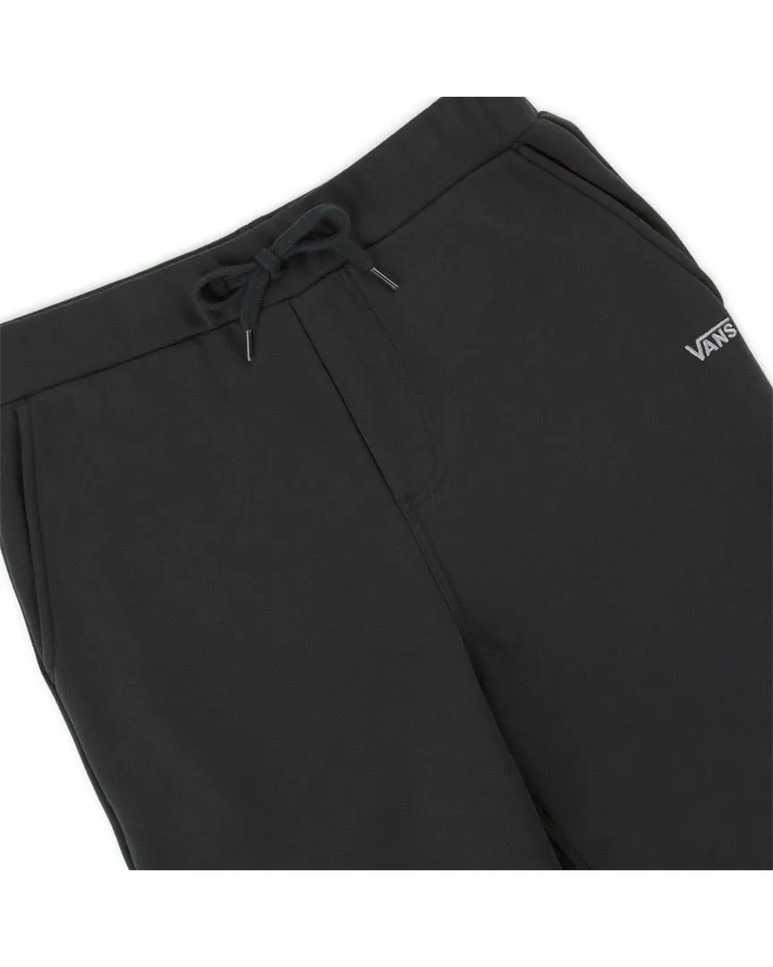 Basic Fleece Sweatpants - Black