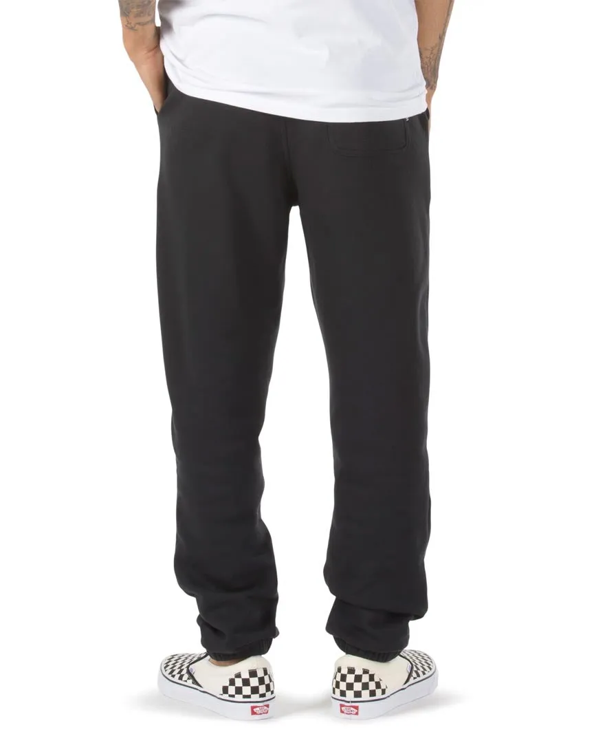 Basic Fleece Sweatpants - Black