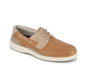 Beacon Dockers boat shoes, light brown/dark gray