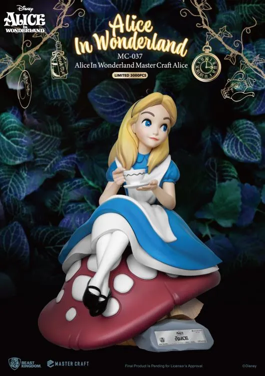 Beast Kingdom Alice in Wonderland Master Craft MC-037 Alice Limited Edition Statue