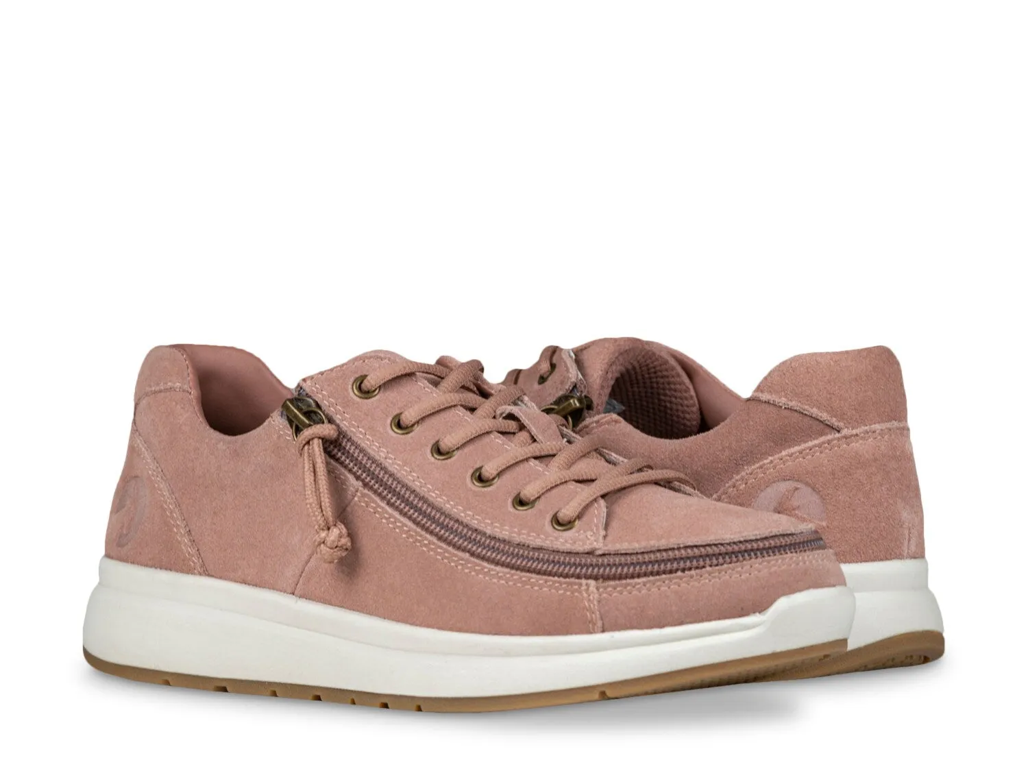 Billy Comfort women's suede sneakers, light pink