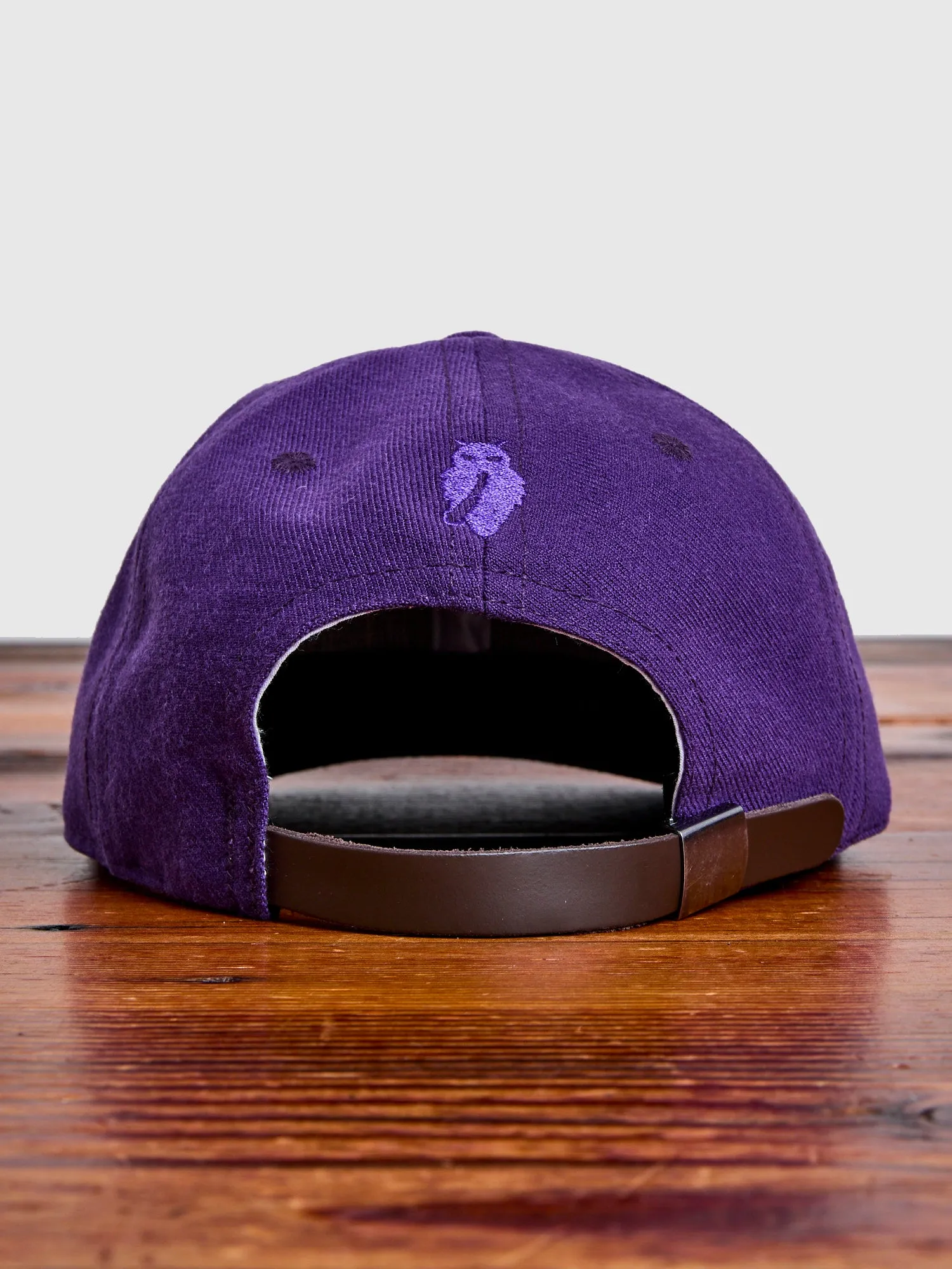 Blue Owl Baseball Cap in Purple