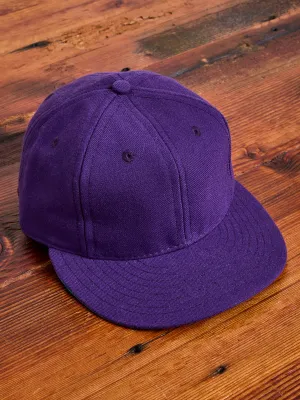 Blue Owl Baseball Cap in Purple