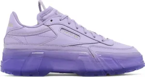 Cardi b x wmns club c 'crisp purple' Reebok sneakers, purple