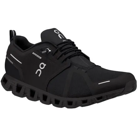 Cloud 5 Men's On Running Waterproof Sneakers, All Black