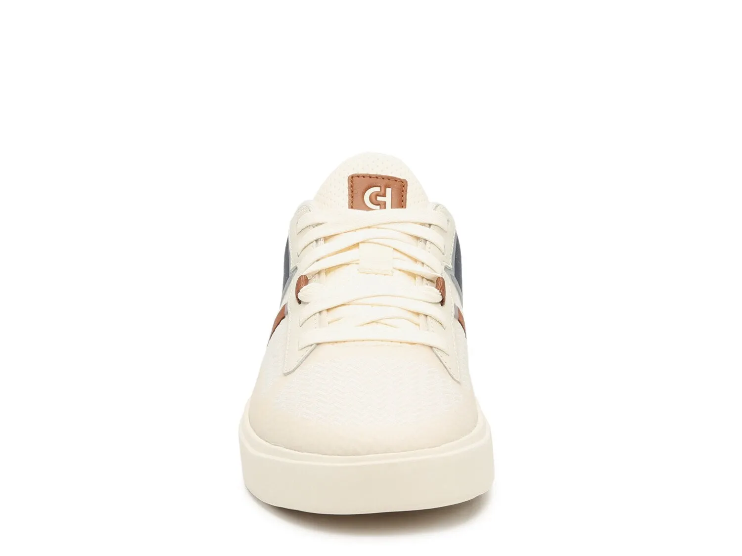 Cole Haan Grand Crosscourt Winner Leather Sneakers, Ivory/Navy