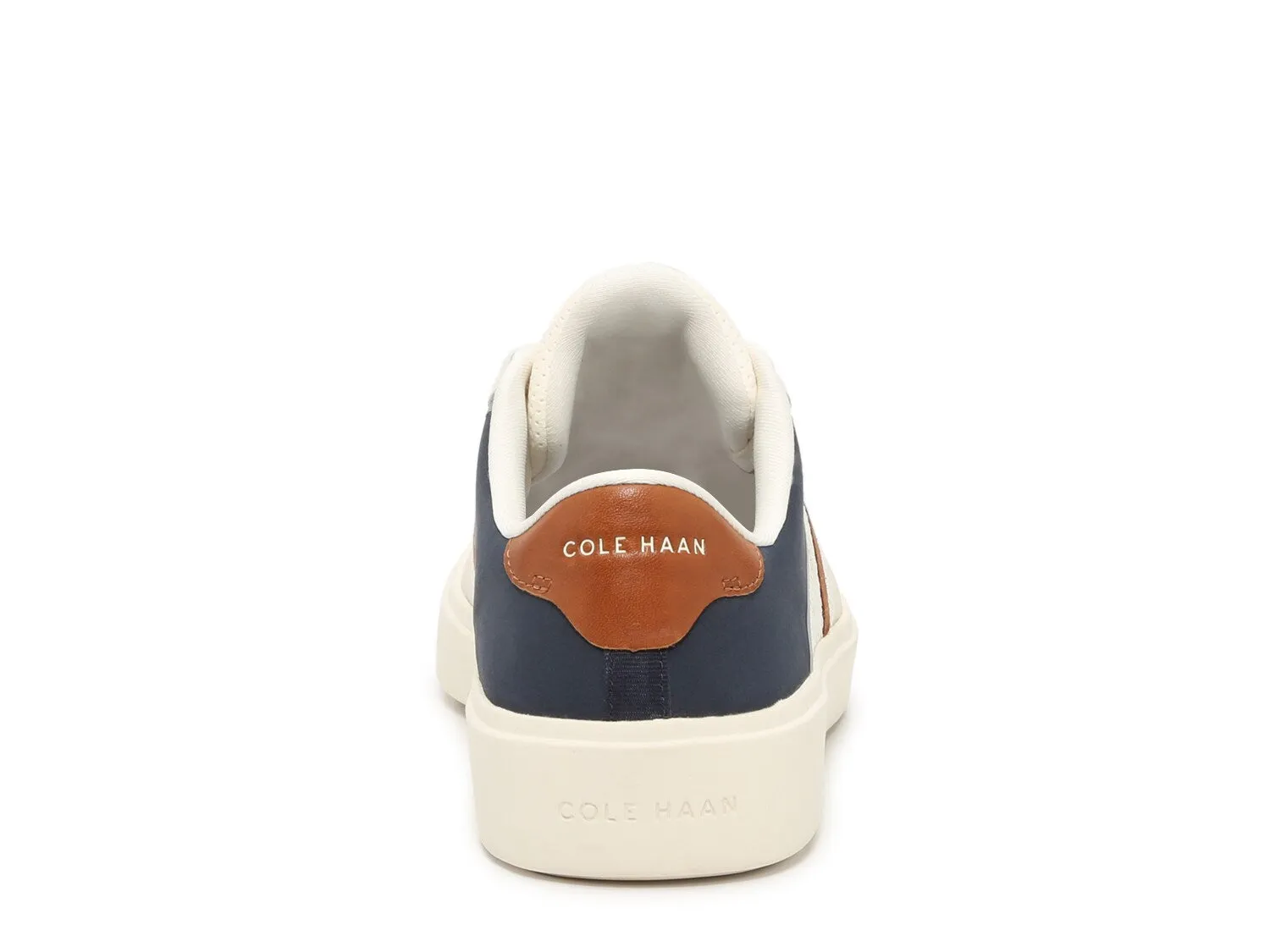 Cole Haan Grand Crosscourt Winner Leather Sneakers, Ivory/Navy