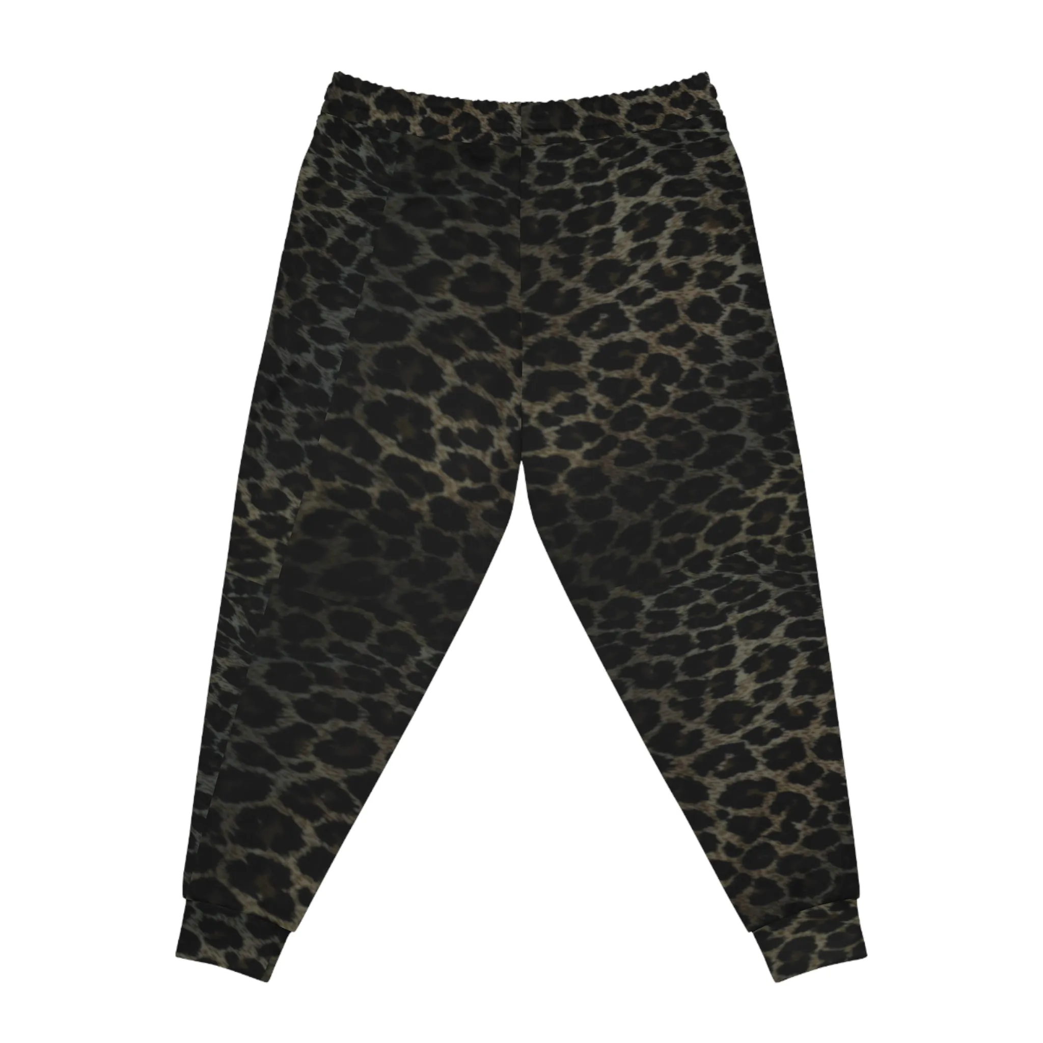 Crowgodshi Jaguar Print Athletic Joggers