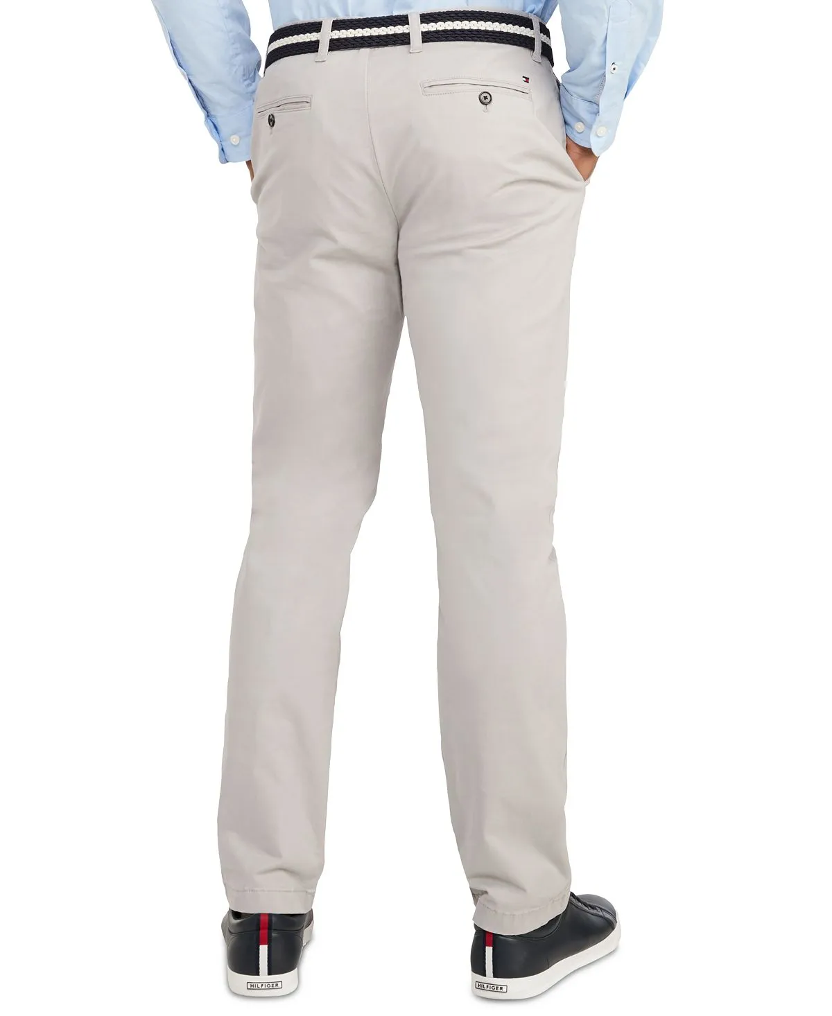 Custom Fit Men's Th Flex Stretch Chinos Made for Macy's Tommy Hilfiger