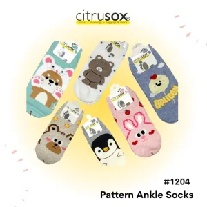 Cute Cartoon Ankle Socks [2 Pairs]