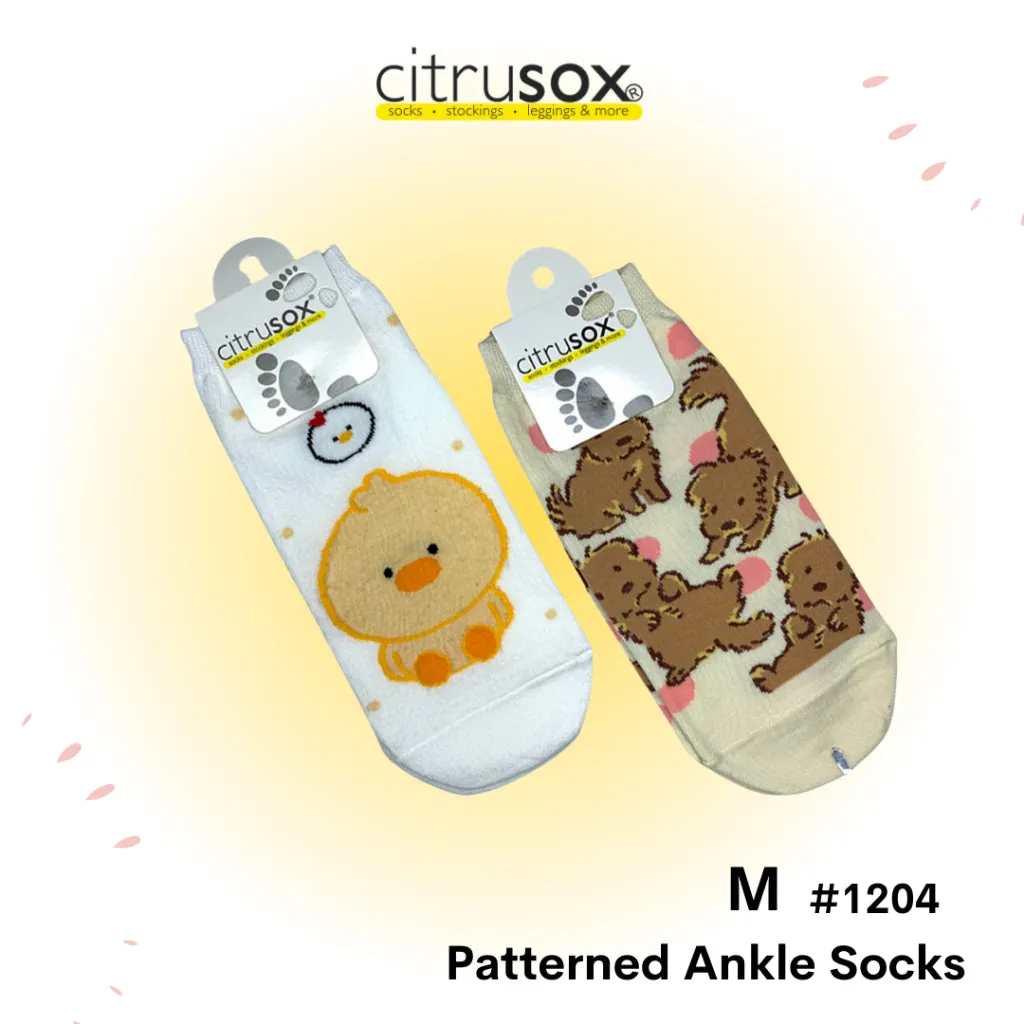 Cute Cartoon Ankle Socks [2 Pairs]