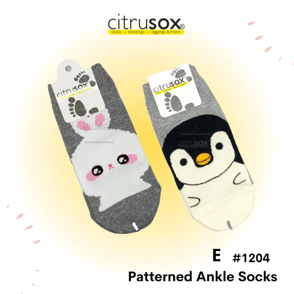 Cute Cartoon Ankle Socks [2 Pairs]