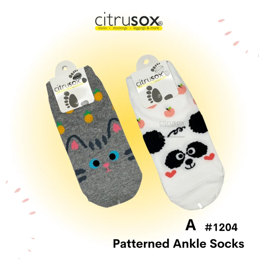 Cute Cartoon Ankle Socks [2 Pairs]