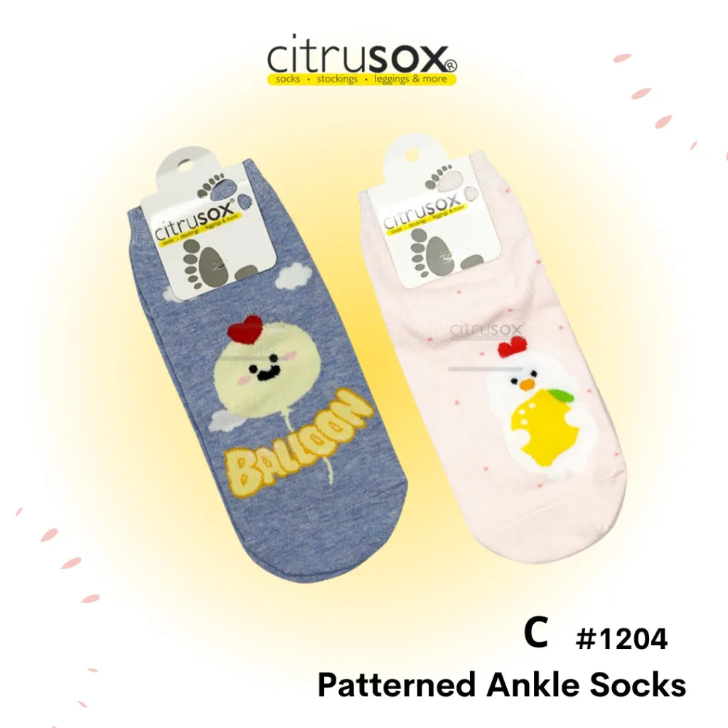 Cute Cartoon Ankle Socks [2 Pairs]