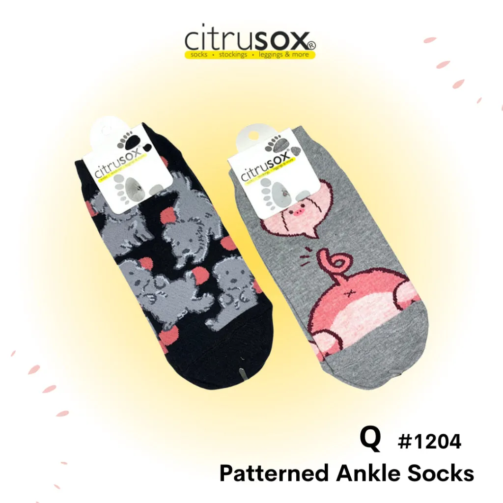 Cute Cartoon Ankle Socks [2 Pairs]