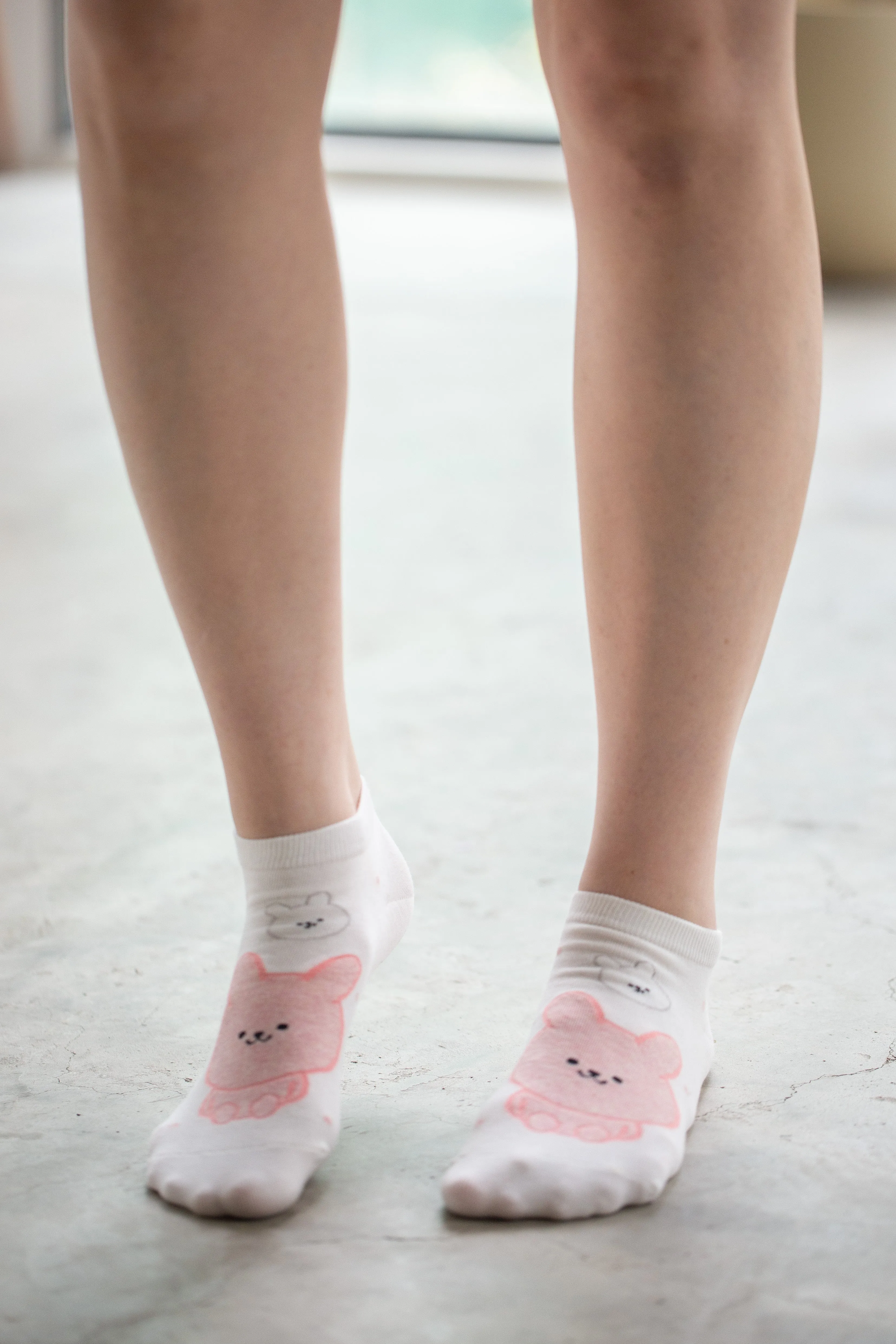 Cute Cartoon Ankle Socks [2 Pairs]