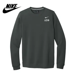 Delta Sig Nike Embroidered Crewneck