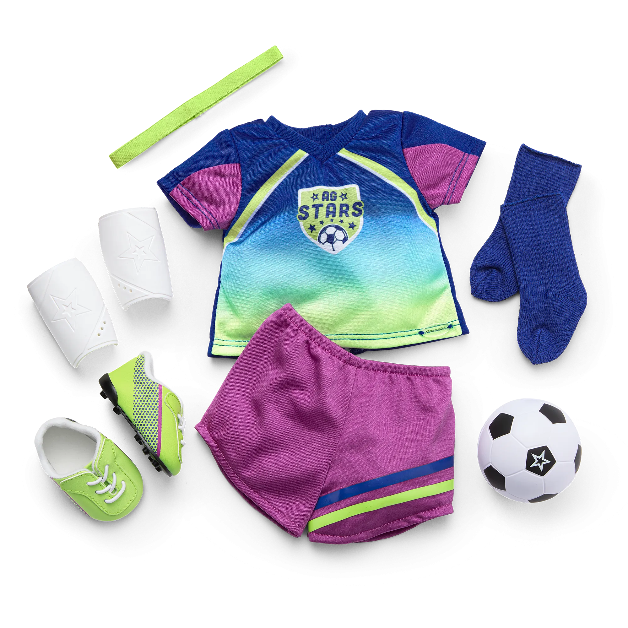 Game Day Soccer Uniform for 18-inch Dolls