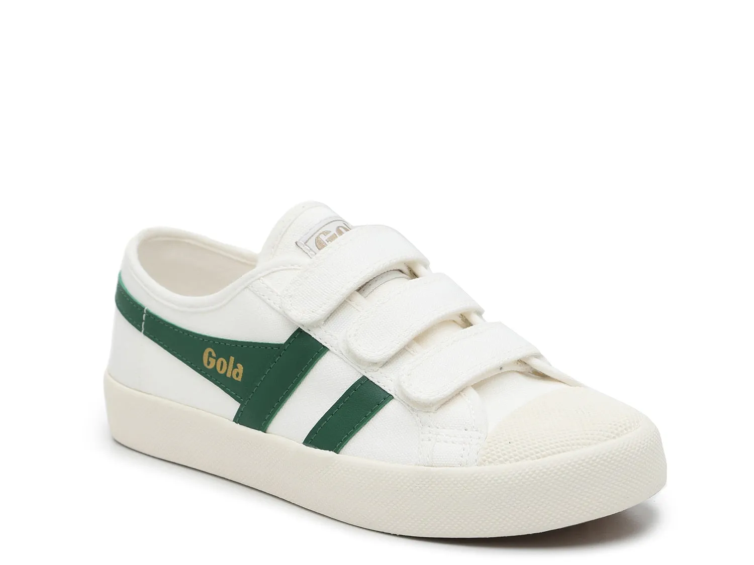 Gola Coaster Velcro sneakers, white/green