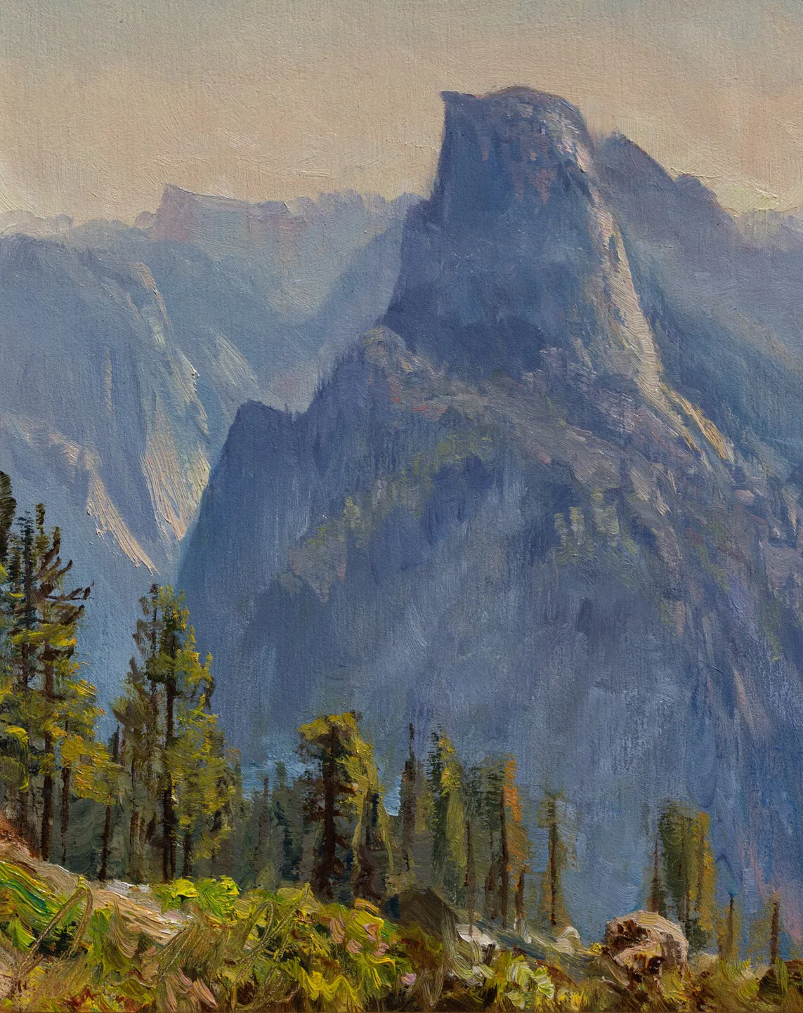 Half Dome, Morning, from Washburn Point