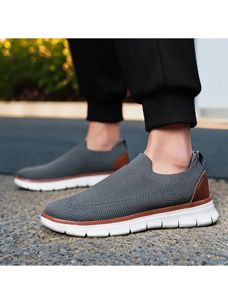 High Elastic No-Lace Casual Shoes