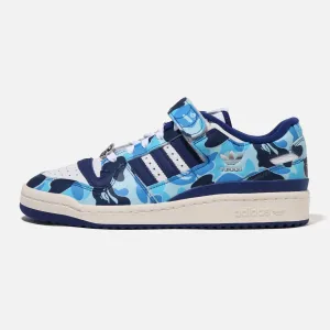 Men's Adidas Forum 84 Low Bape Blue