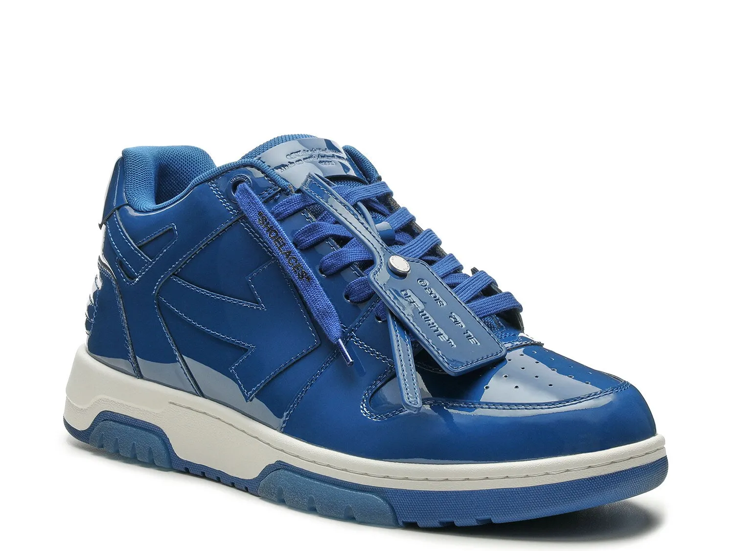 Men's leather sneakers Off-White Out of Office Specials, blue