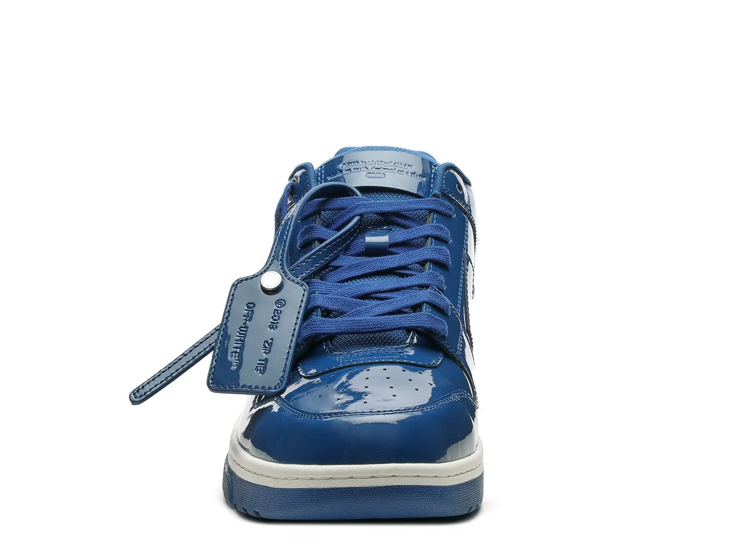 Men's leather sneakers Off-White Out of Office Specials, blue