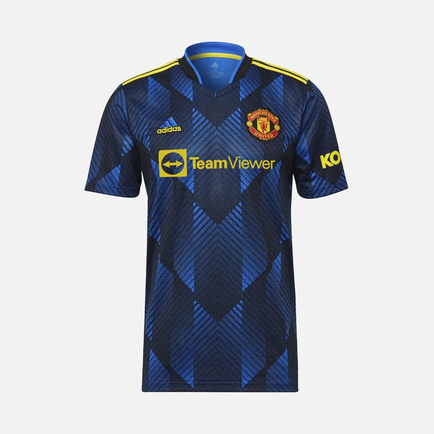 Men's Manchester United 21/22 Third Shirt Blue