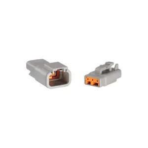 Narva 57303BL 3 Way/3 Pin DTM Deutsch(R) Male/Female Connector Kit - Size 20