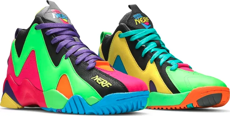 Nerf x Kamikaze 2 j 'backboard breaker' Reebok sneakers, multicolor