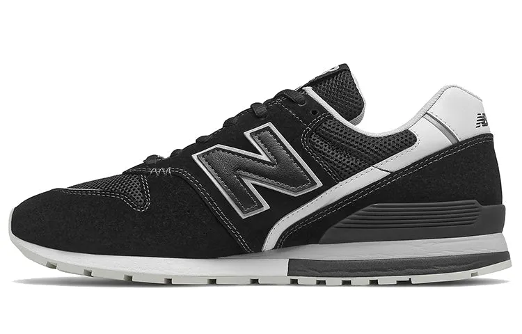 New Balance 996 Black Gray Stitch