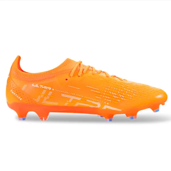 Puma Ultra Ultimate FG/AG Soccer Cleats (Orange/Blue Glimmer)