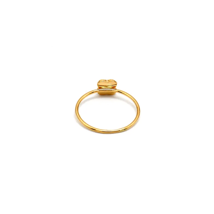 Real Gold Luxury Square Ring (Size 8) - Model 7222 R2499