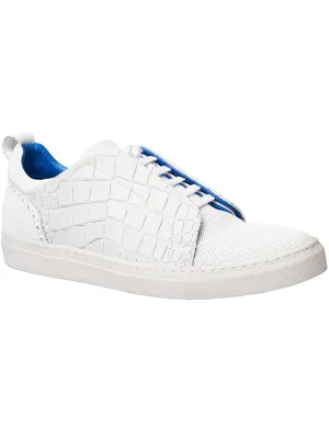 Shoe Casual Croco White